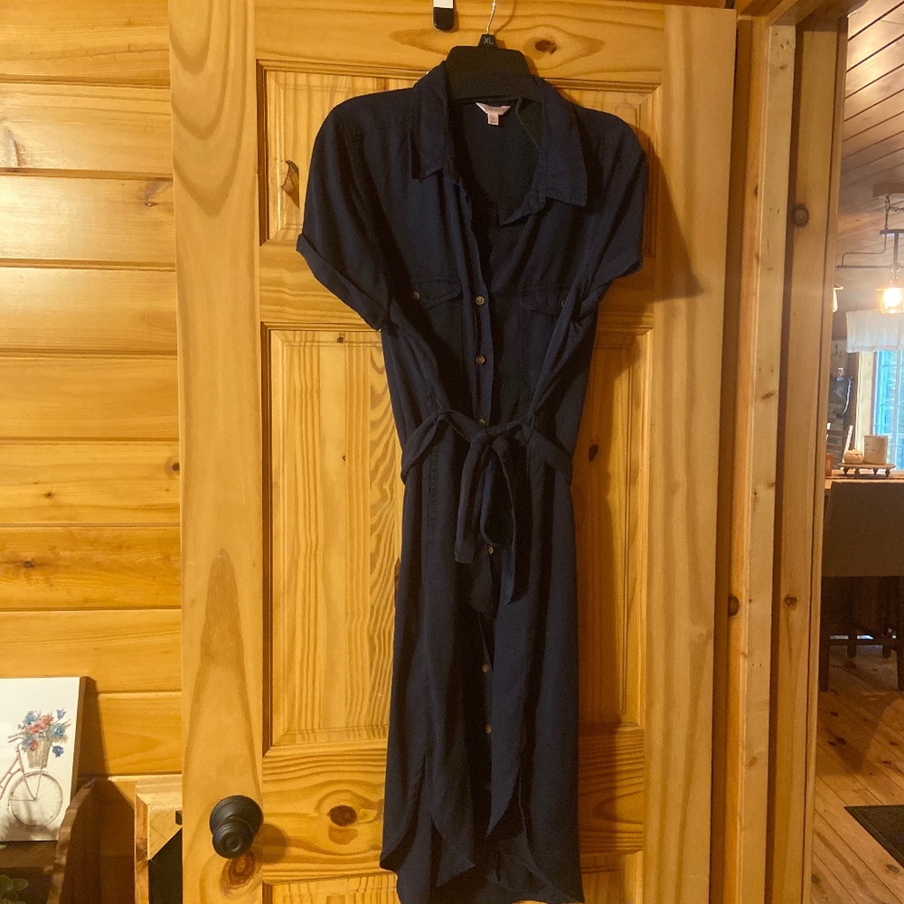 Navy summer dress